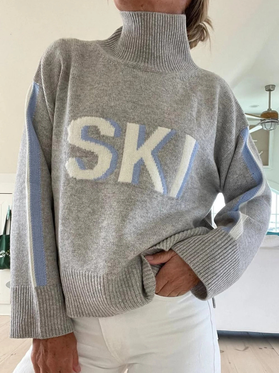 Mia | Retro Turtleneck Sweater