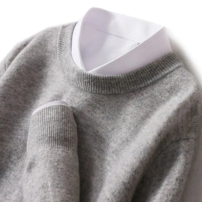 Lucy | Soft Wool Crew Neck Sweater
