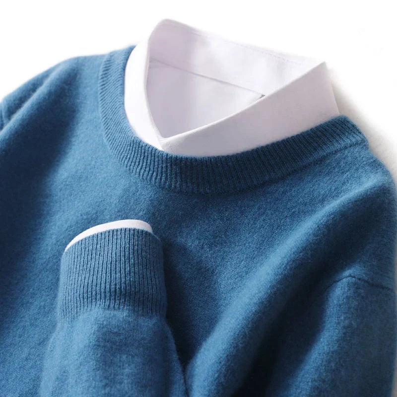Lucy | Soft Wool Crew Neck Sweater