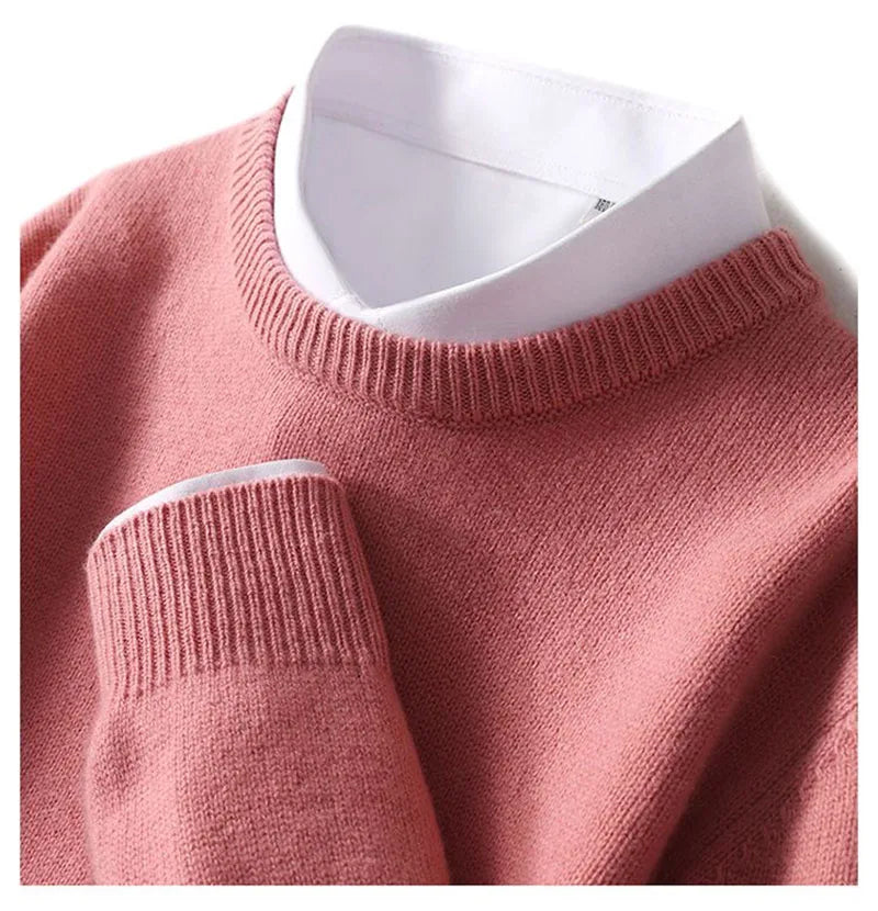 Lucy | Soft Wool Crew Neck Sweater
