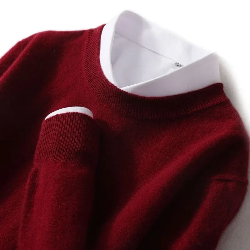 Lucy | Soft Wool Crew Neck Sweater