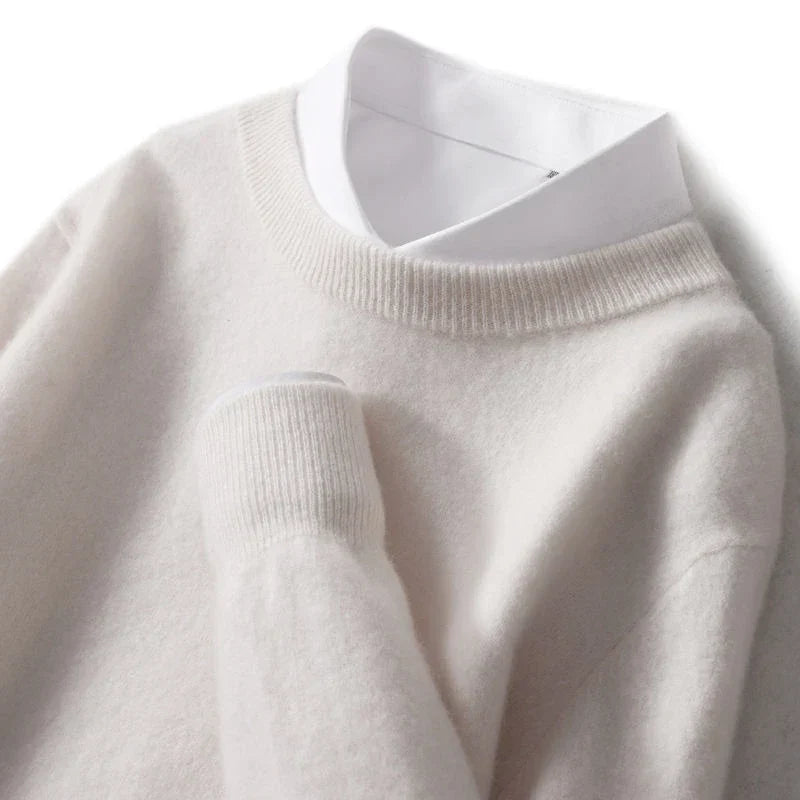 Lucy | Soft Wool Crew Neck Sweater