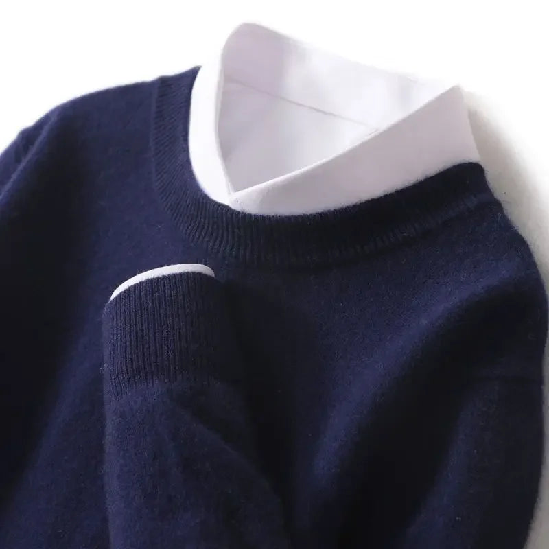 Lucy | Soft Wool Crew Neck Sweater